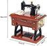 Vintage Music Box Mini Sewing Machine
